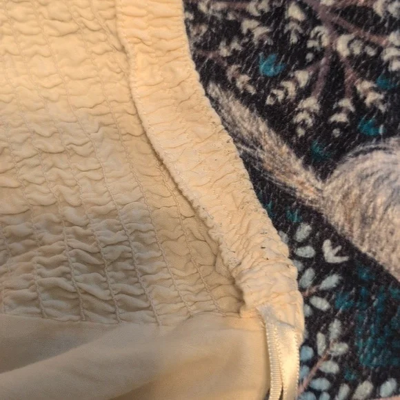 Trashy Diva By Candice Gwinn Birds Of A Feather Halter Bow Retro Dress Modcloth - Picture 6 of 6